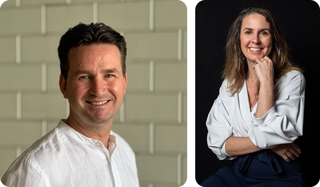 Laura Kistemaker en Freddie Krullaars, sociaal ondernemers